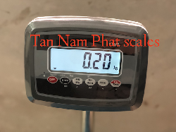Cân sàn điện tử 500kg  - nền sáng trắng hoặc LED đỏ 
Chức năng : Cân trọng lượng, trừ bì, đếm sản phẩm.
Đơn vị : kg, lb
Nguồn điện sử dụng 220V AC và bình ắc qui gắn trực tiếp màn hình cân  an toàn trong quá trình sản xuất
Cân mặt sàn gân chịu trọng tải cao
Tole sàn có vân để